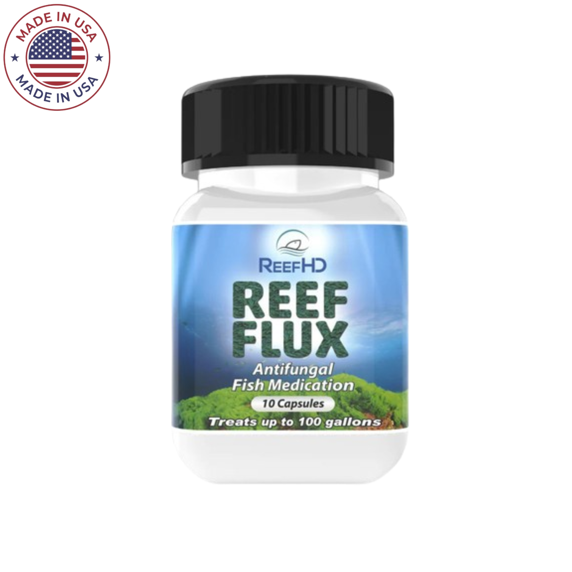 Reef Flux Flucon 200mg Fish Fluconazole 10 Capsules